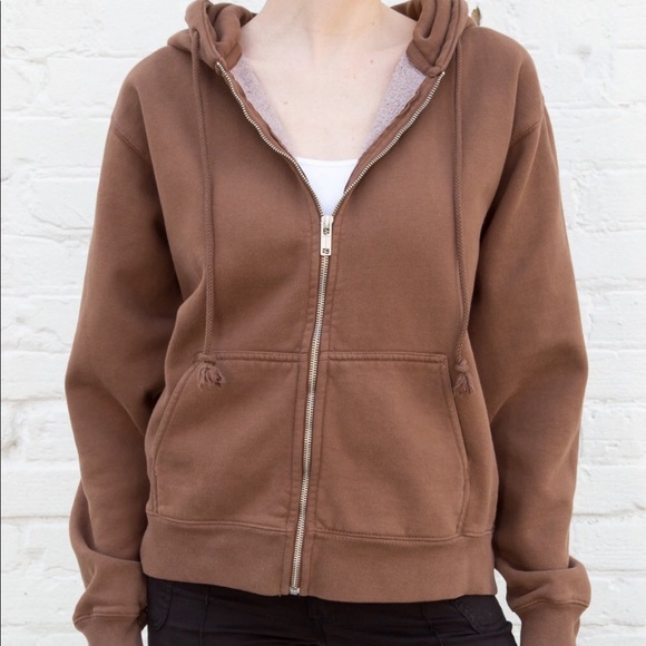 Brandy Melville Tops - Brandy Christy Hoodie Brown